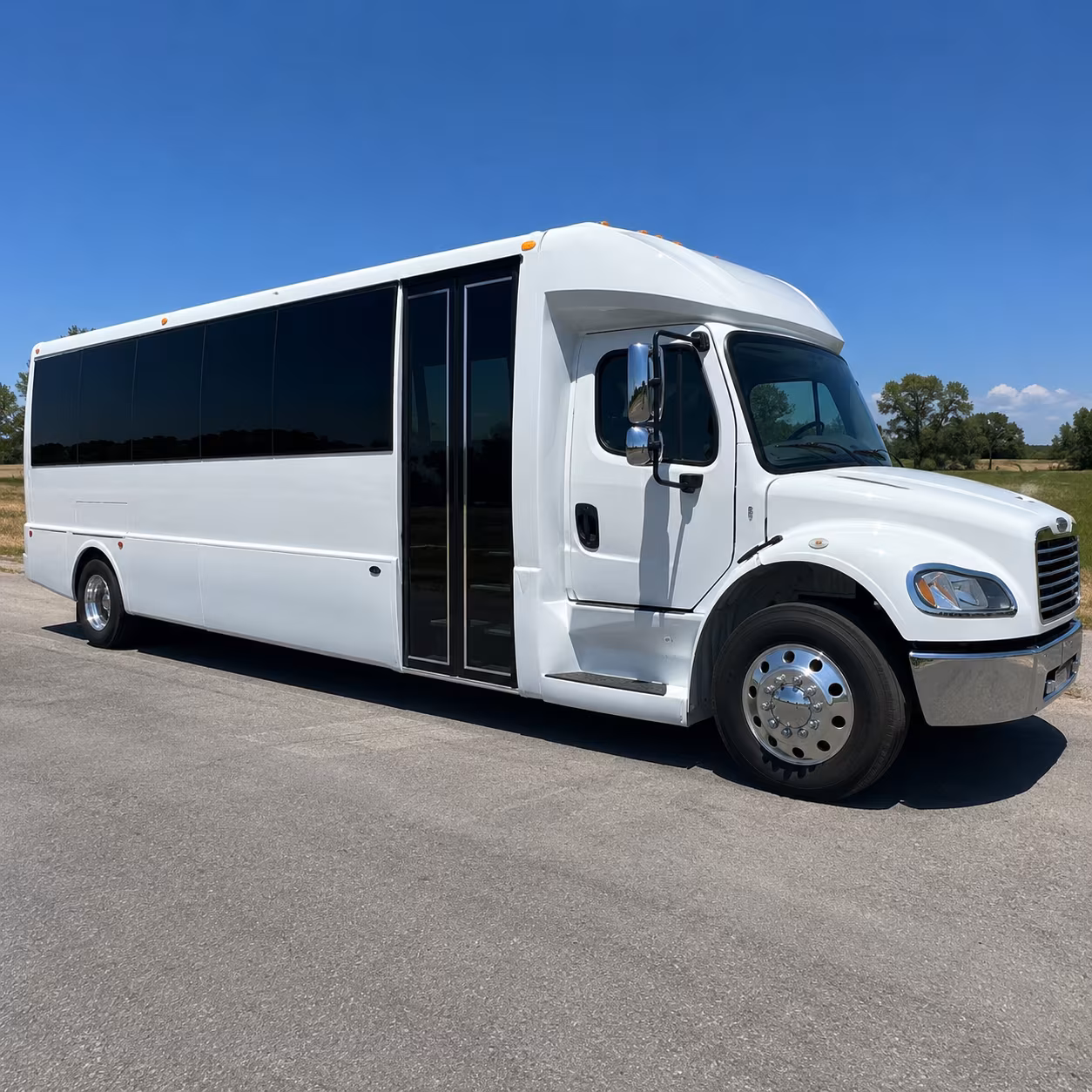 Edison Airport Shuttle & Transportation party bus exterior