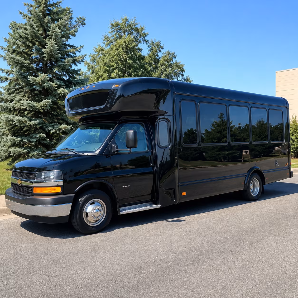 Edison Birthday, Sweet 16, & Quinceañera Transportation party bus exterior