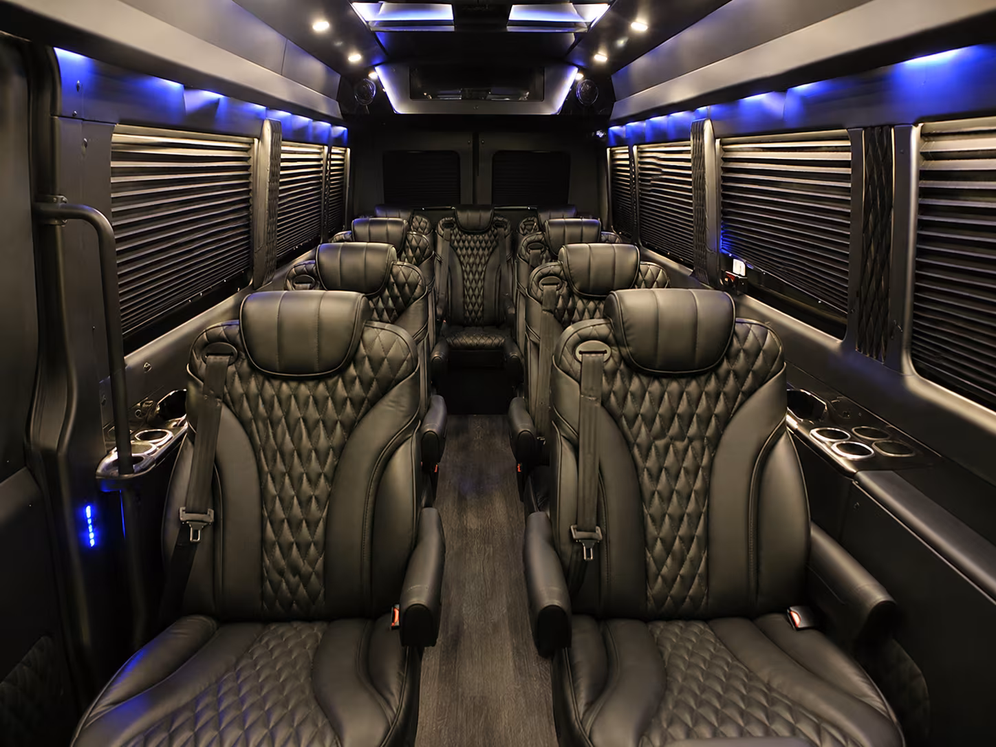 Edison Corporate Transportation party bus exterior