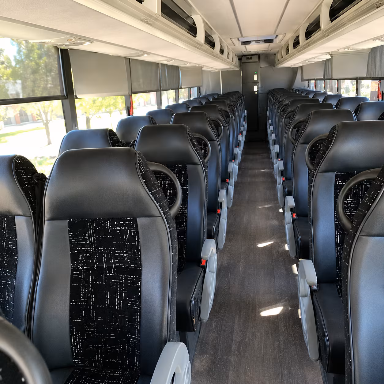Edison Corporate Transportation party bus exterior