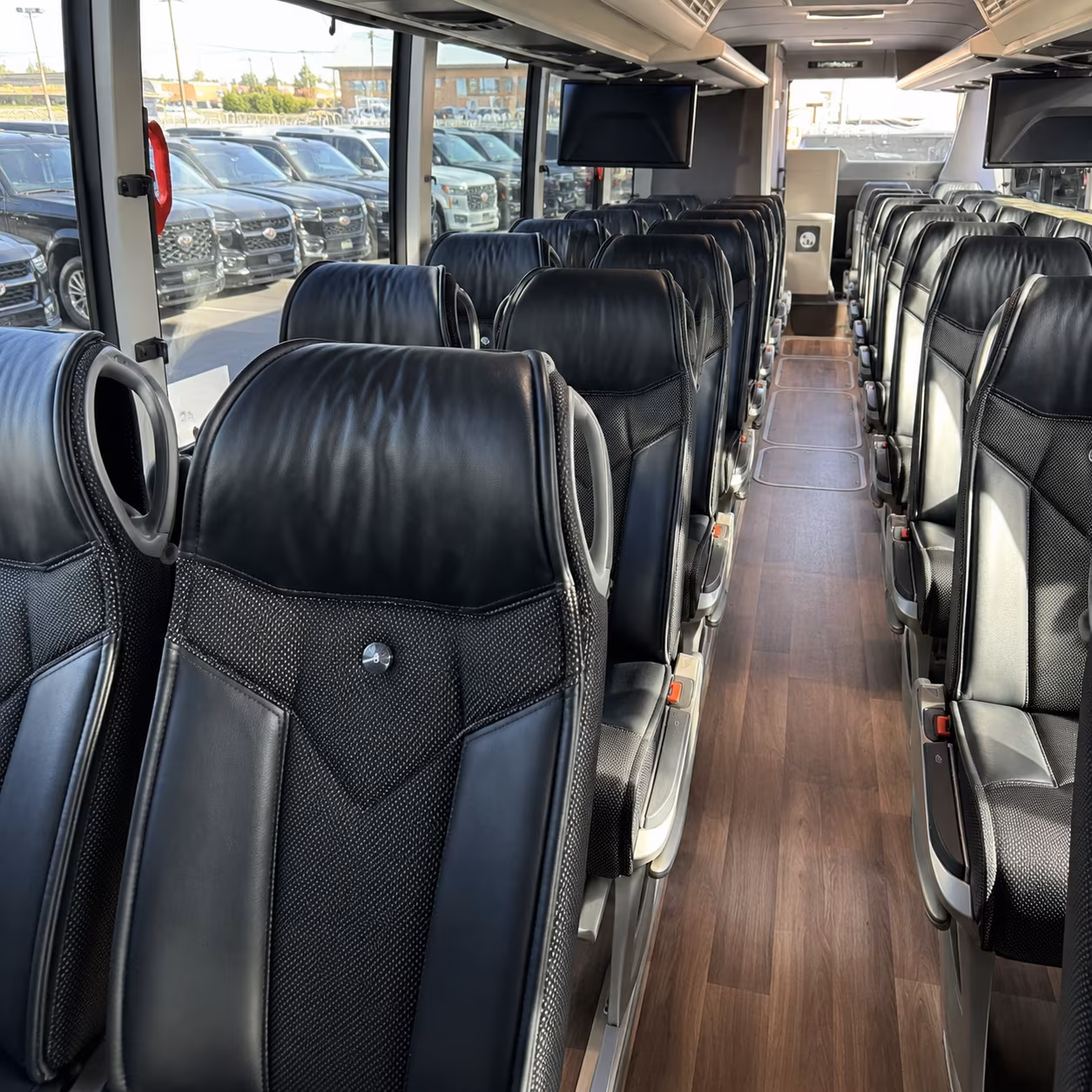 Edison Corporate Transportation party bus exterior
