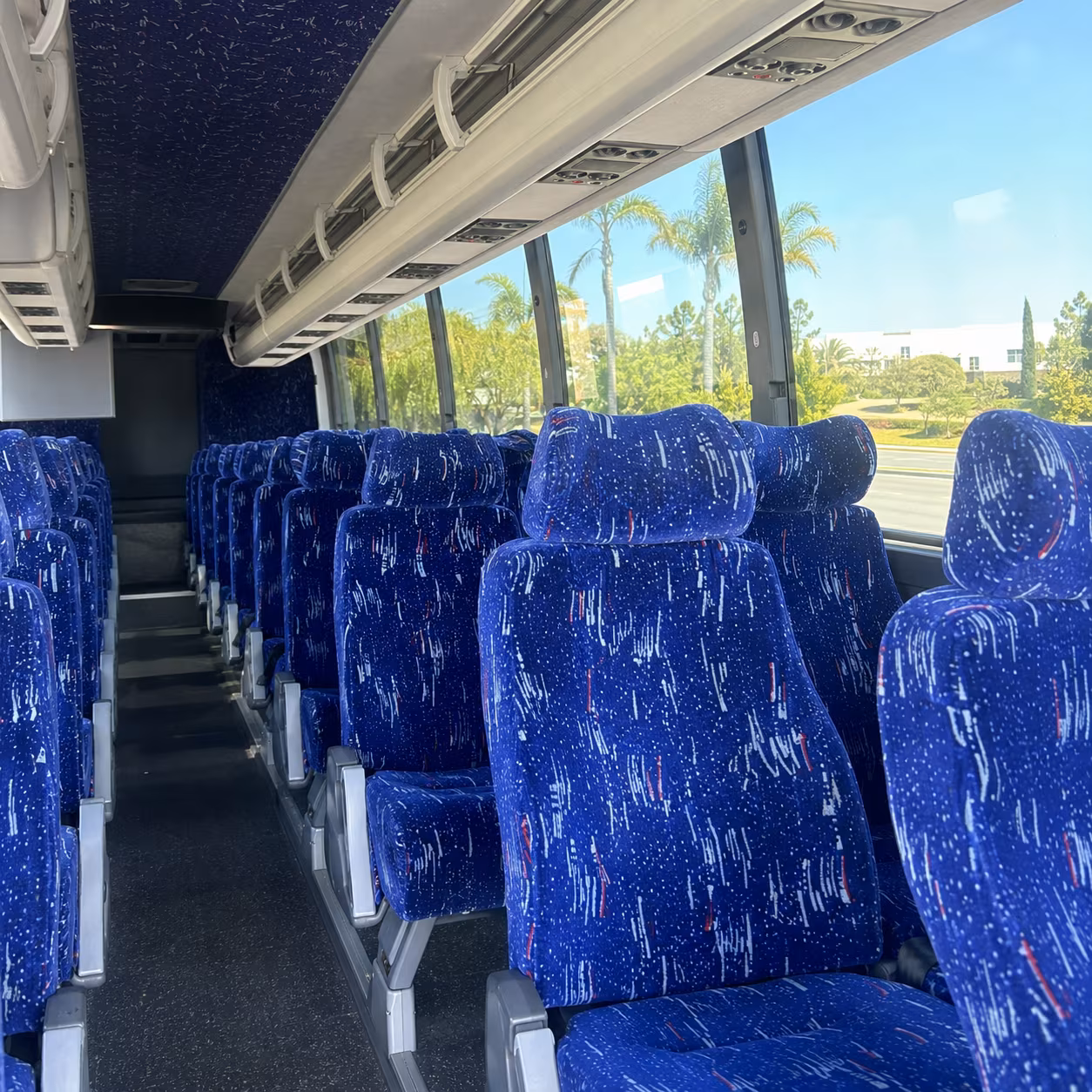 Edison Corporate Transportation party bus exterior