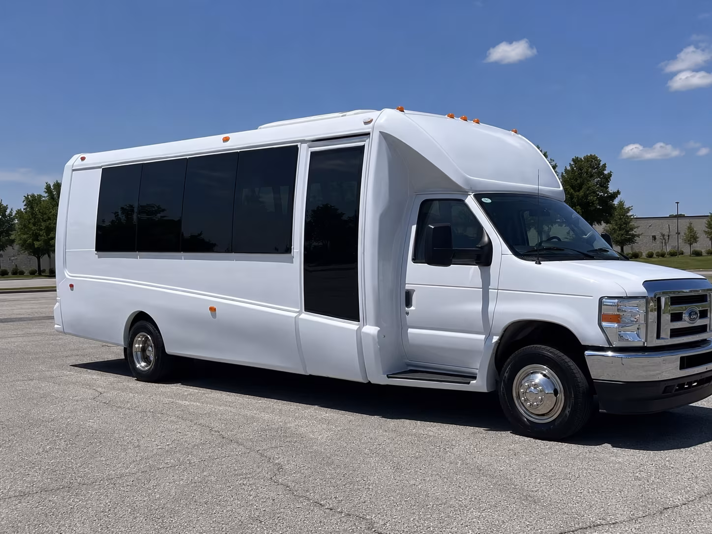 Edison Prom & Homecoming Transportation party bus exterior