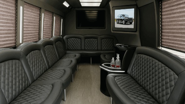 edison 25 passenger party bus rental